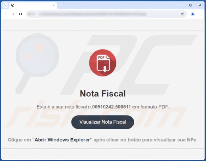 CarnavalHeist malware website that scam email leads to