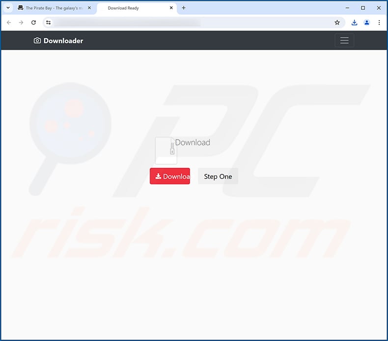 Deceptive websiter promoting InternetGuardian unwanted application (sample 1)