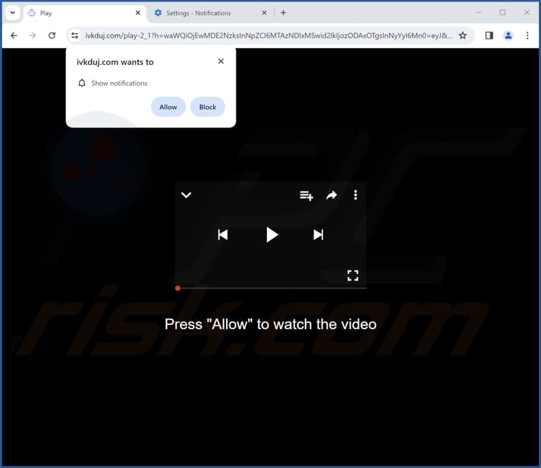 ivkduj[.]com ads