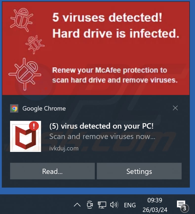 ivkduj.com deceptive notification