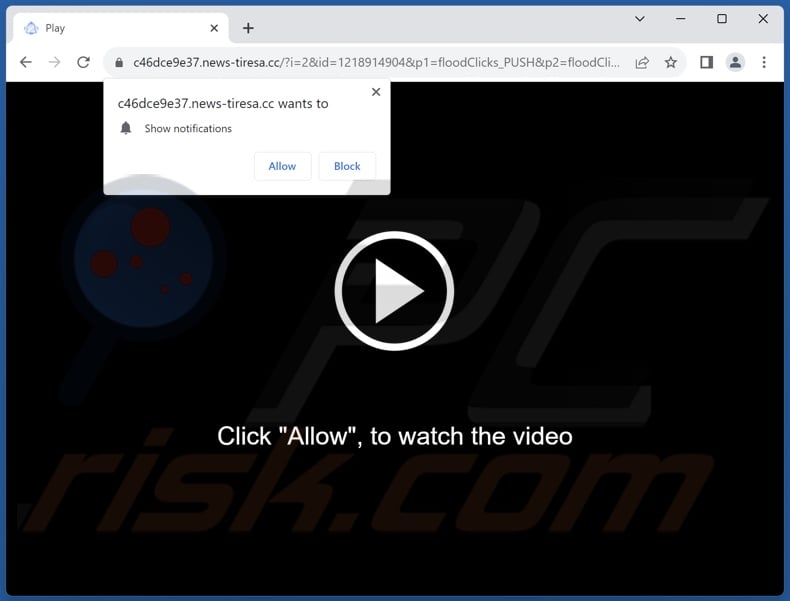 news-tiresa[.]cc pop-up redirects