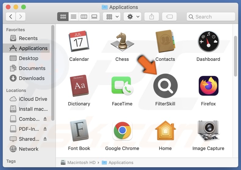 FilterSkill adware