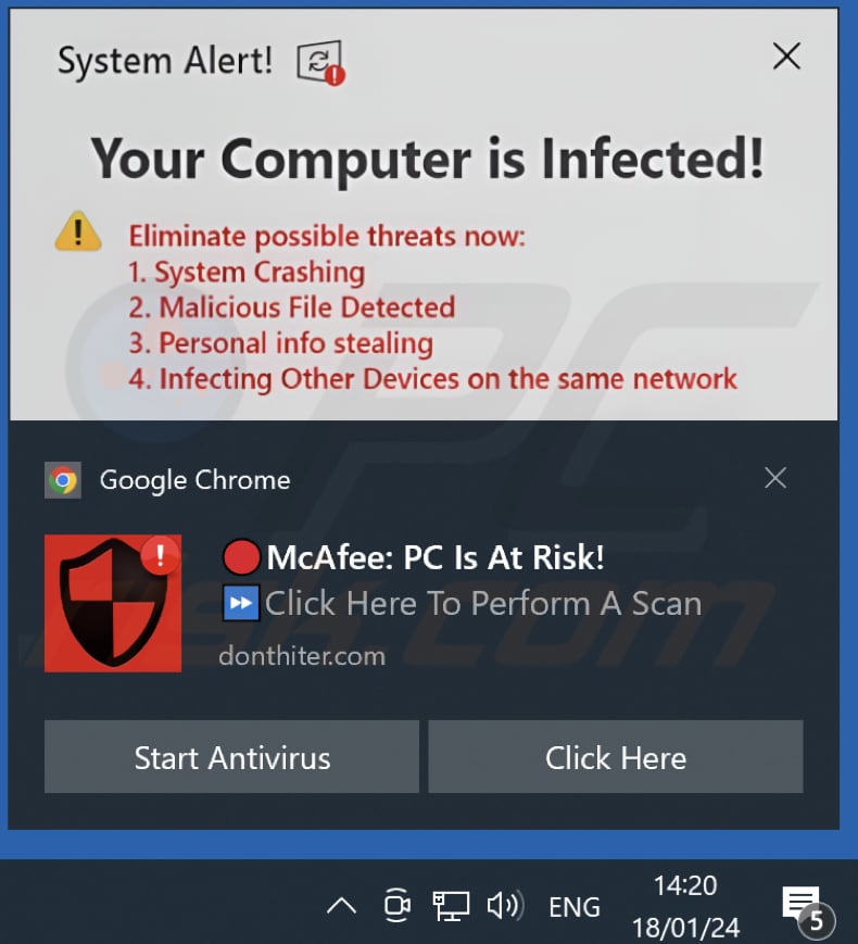 donthiter.com notification
