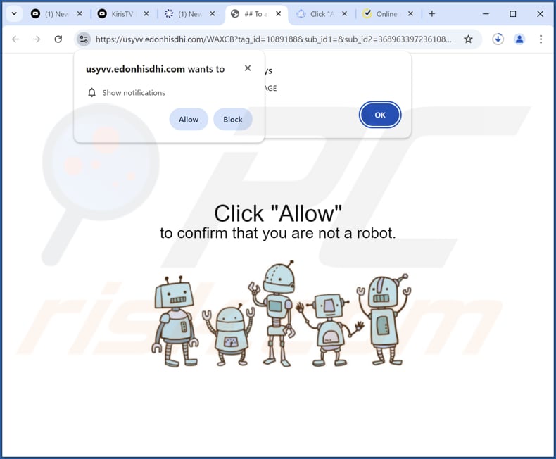 edonhisdhi[.]com ads