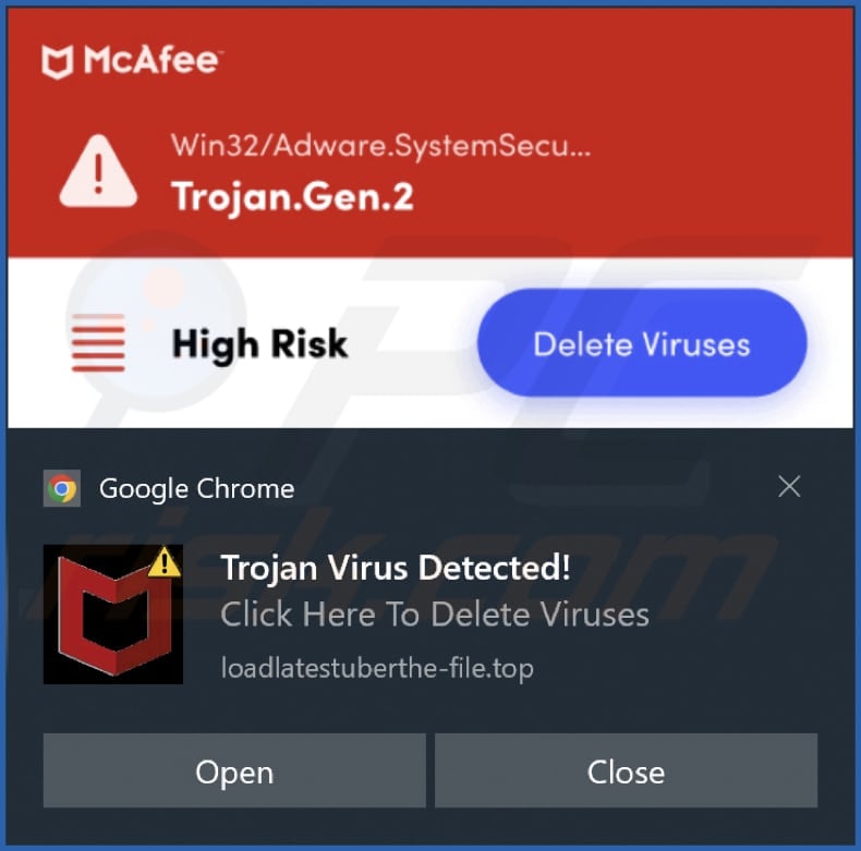 loadlatestuberthe-file.top deceptive notification
