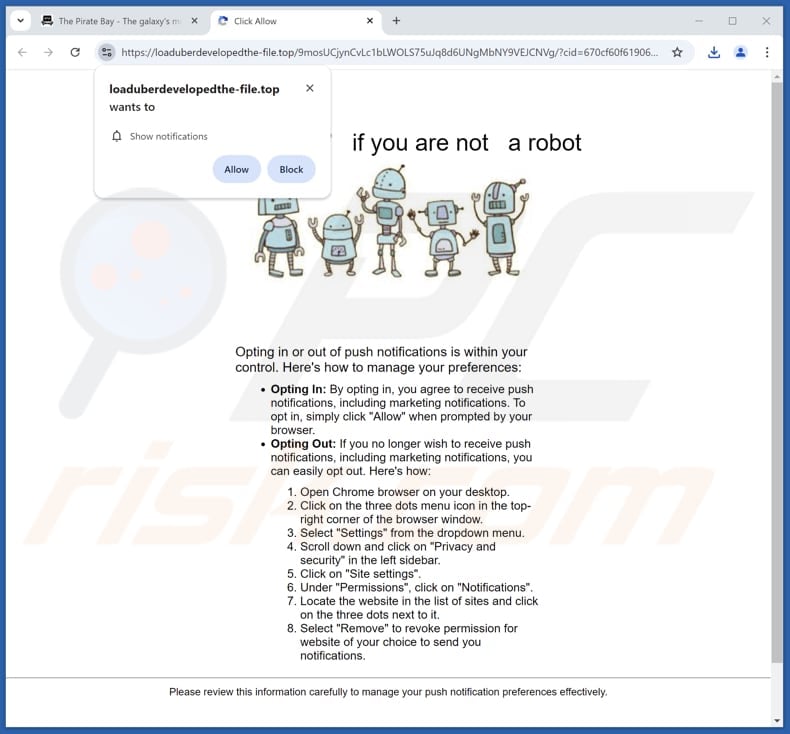 loaduberdevelopedthe-file[.]top ads