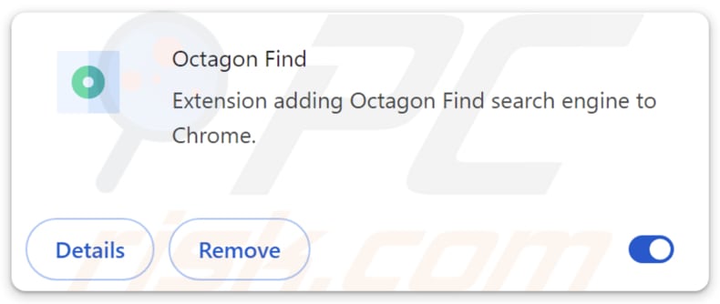 octagonfind.com browser hijacker
