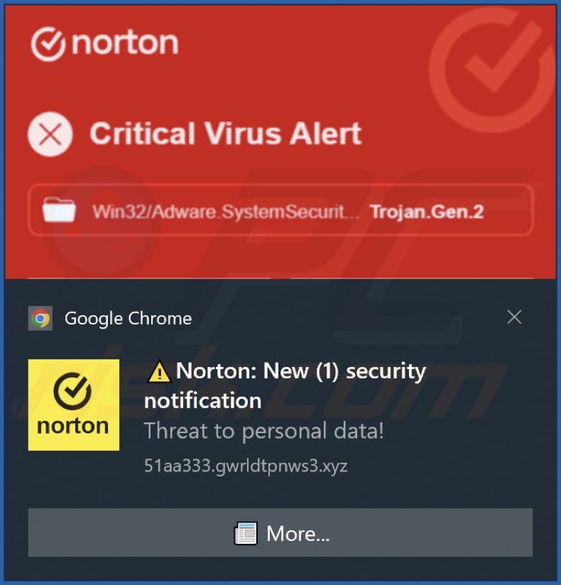 gwrldtpnws3[.]xyz notification
