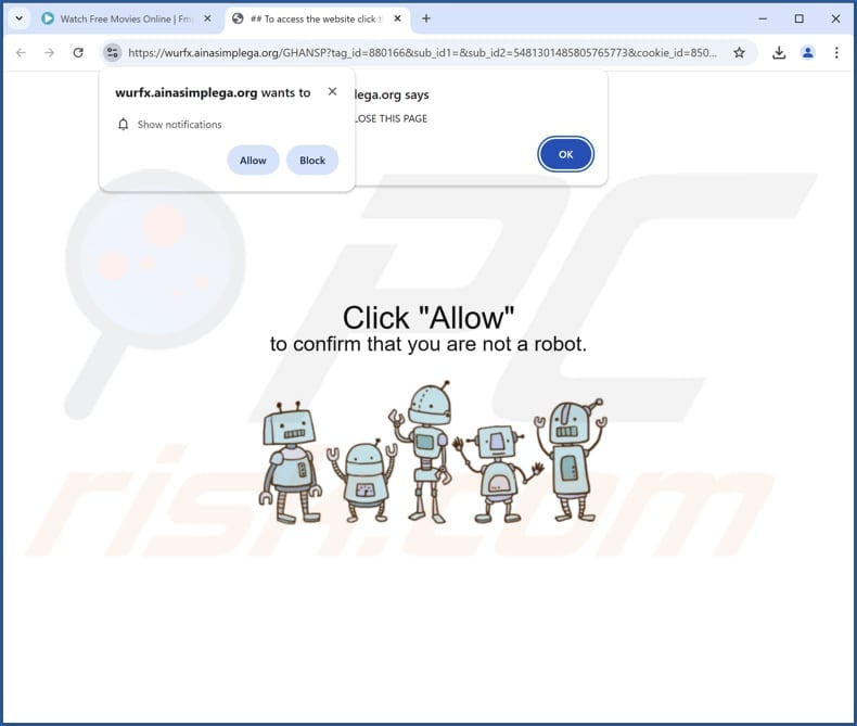 ainasimplega[.]org ads