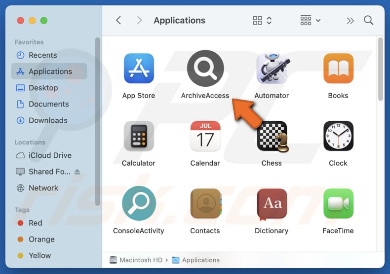ArchiveAccess adware