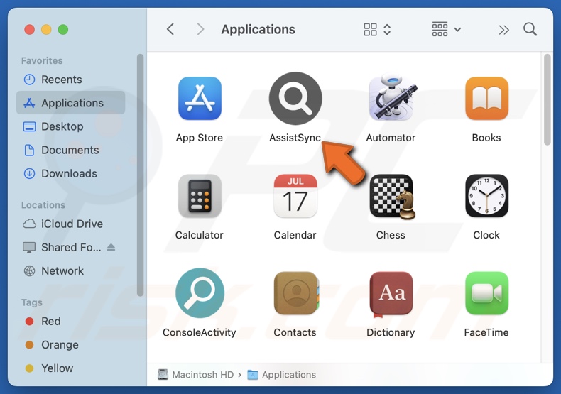 AssistSync adware
