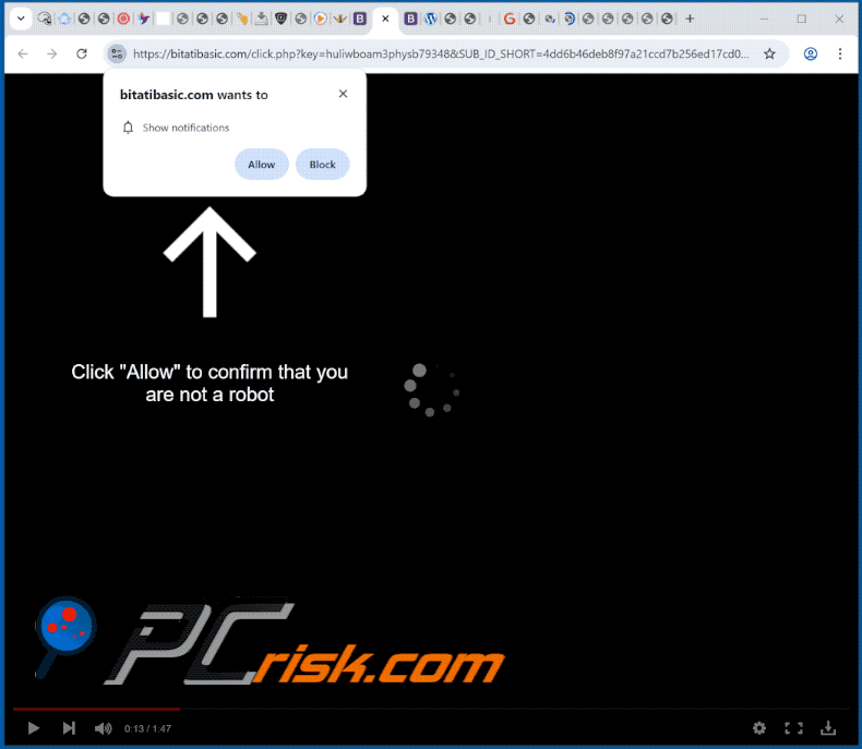 bitatibasic[.]com website appearance (GIF)