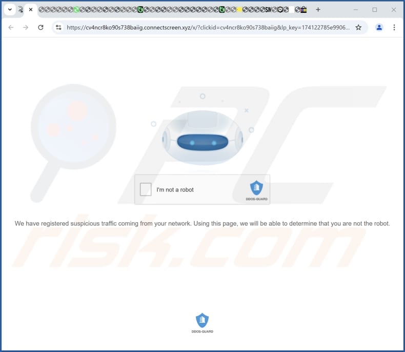 connectscreen[.]xyz ads