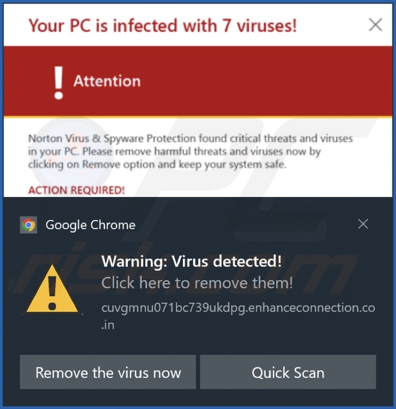 enhanceconnection.co[.]in notification