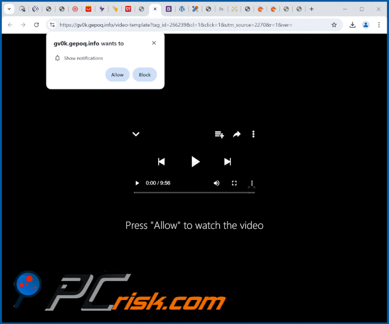 gepoq[.]info website appearance (GIF)
