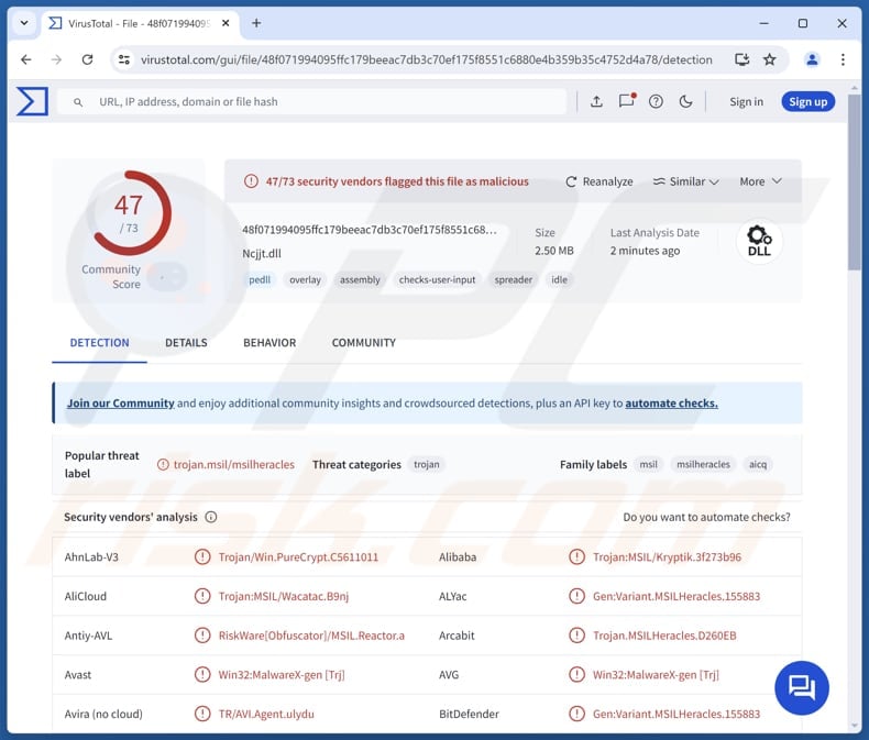 MassJacker malware