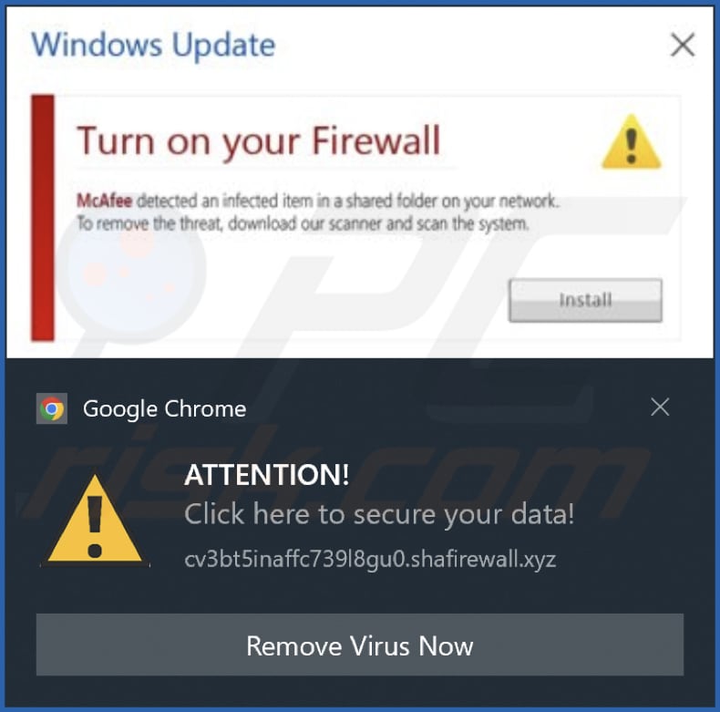 shafirewall[.]xyz notification