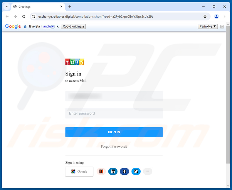 Phishing site promoted via Wage Increase email scam (2025-03-13)