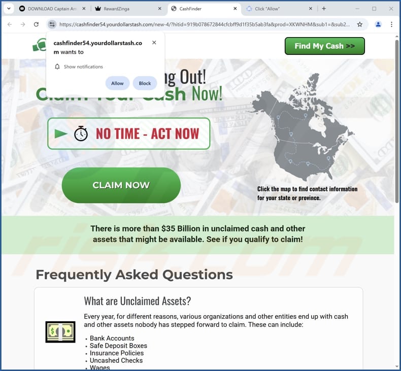 yourdollarstash[.]com ads