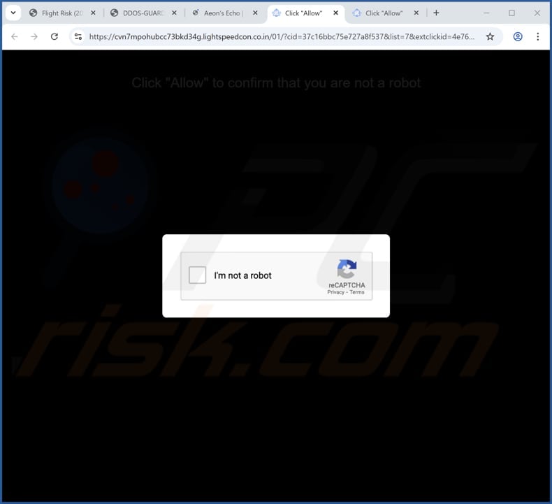 lightspeedcon.co[.]in ads