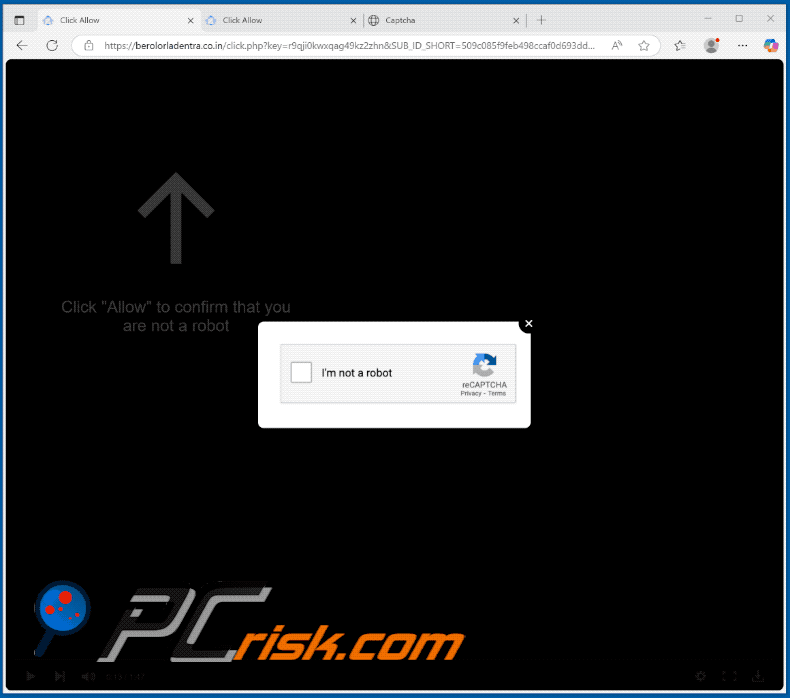 berolorladentra.co[.]in website appearance (GIF)