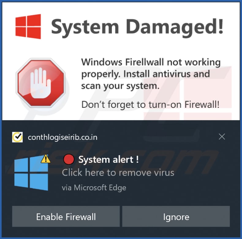 conthlogiseirib.co[.]in notification