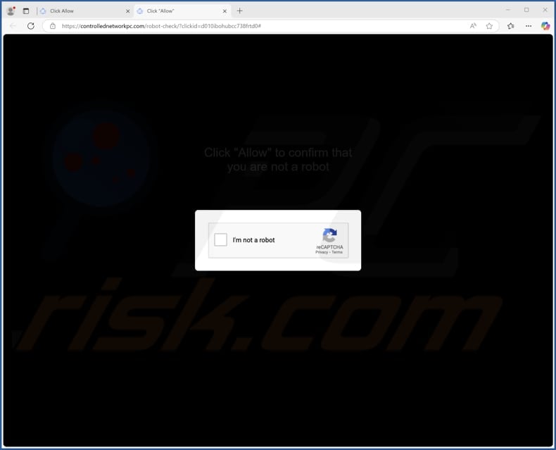 controllednetworkpc[.]com ads
