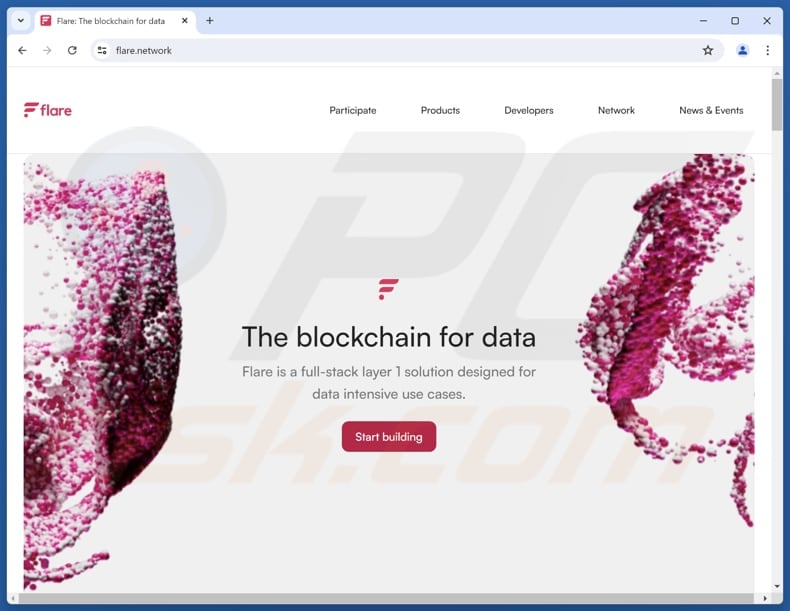 Flare airdrop scam real website (flare.network)