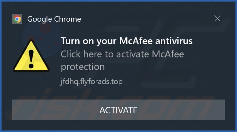 flyforads[.]top notification