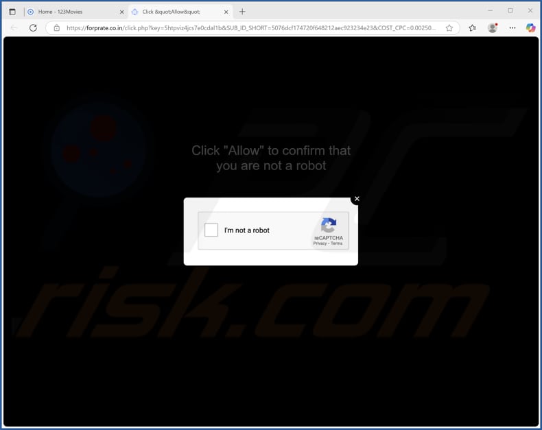 forprate.co[.]in ads