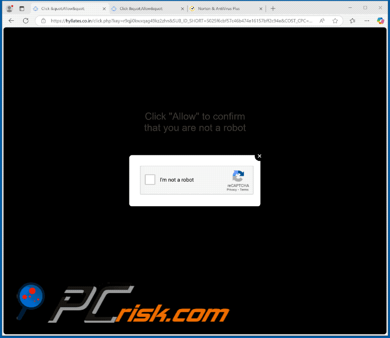 hyllates.co[.]in website appearance (GIF)