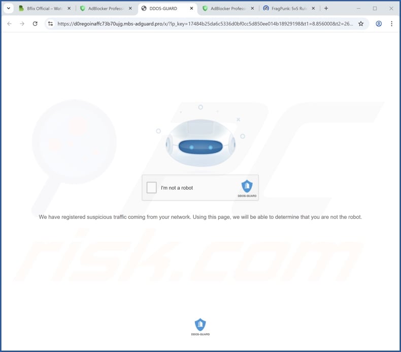 mbs-adguard[.]pro pop-up redirects