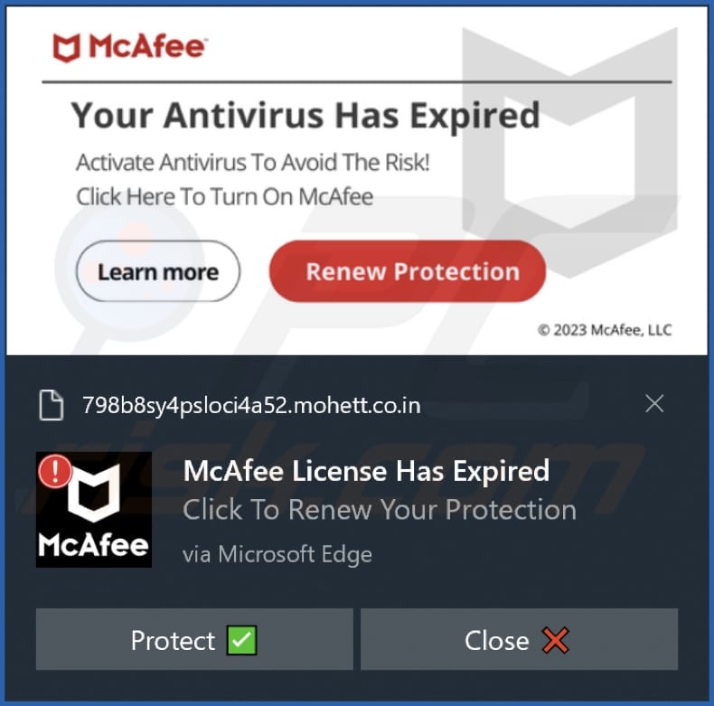 mohett.co[.]in notification