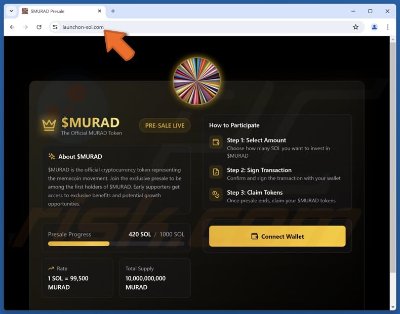 $MURAD Presale scam