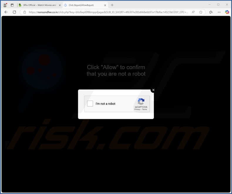nonsondfee.co[.]in ads