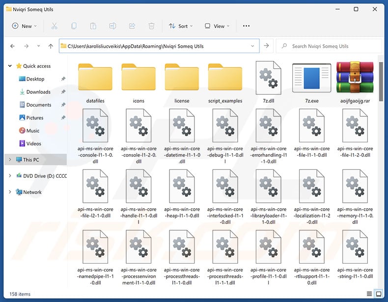 Nviqri Someq Utils unwanted application install folder