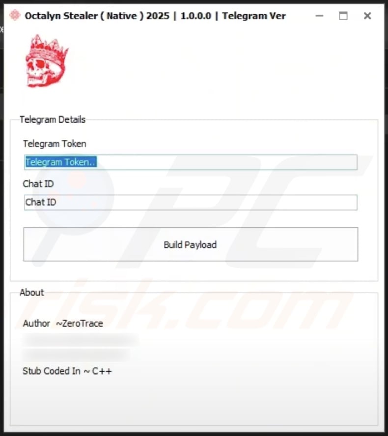 Octalyn malware builder