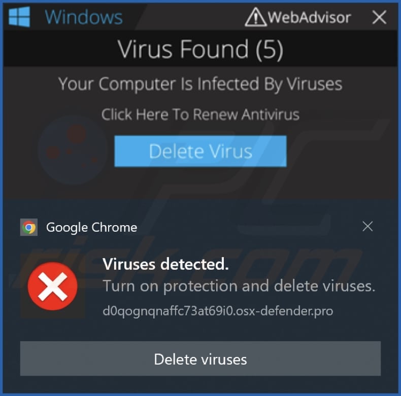 osx-defender[.]pro notification