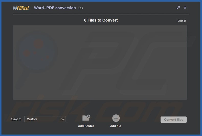 PDFast unwanted application