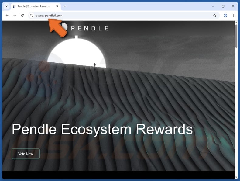Pendle Ecosystem Rewards scam