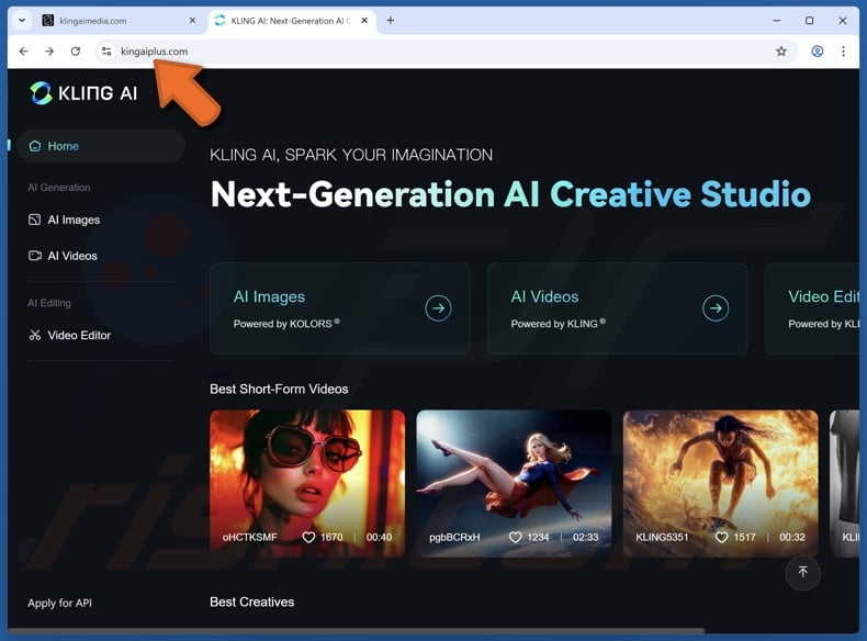 Fraudulent AI webpage spreading PureHVNC malware 2