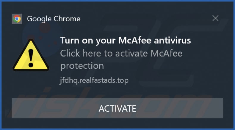 realfastads[.]top notification