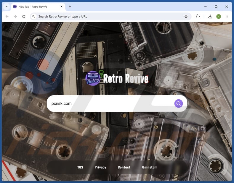 retrorevivesearch.com browser hijacker