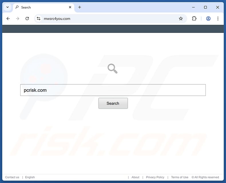 SearchThatNow browser hijacker