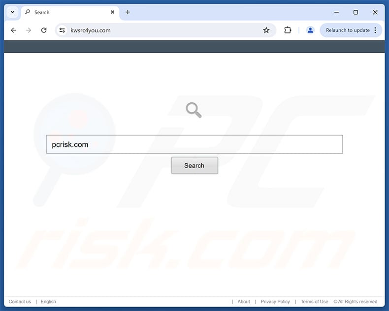 SearchVPN browser hijacker