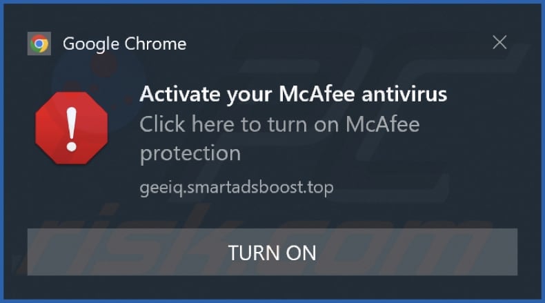 smartadsboost[.]top notification