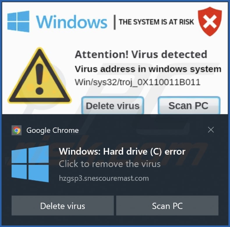 snescouremast[.]com notification