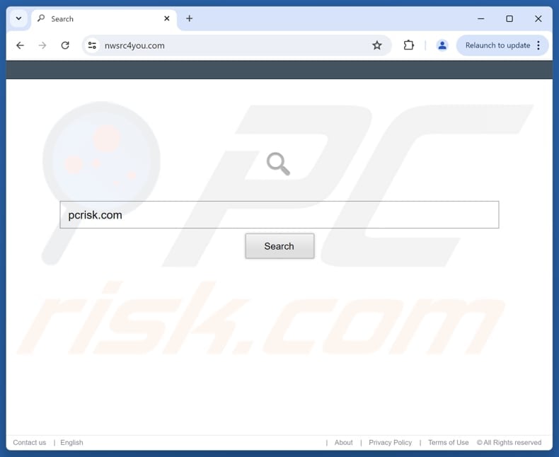 nwsrc4you.com browser hijacker