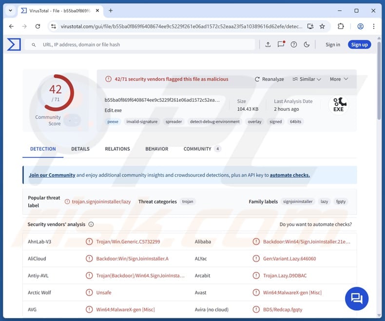 TransferLoader malware