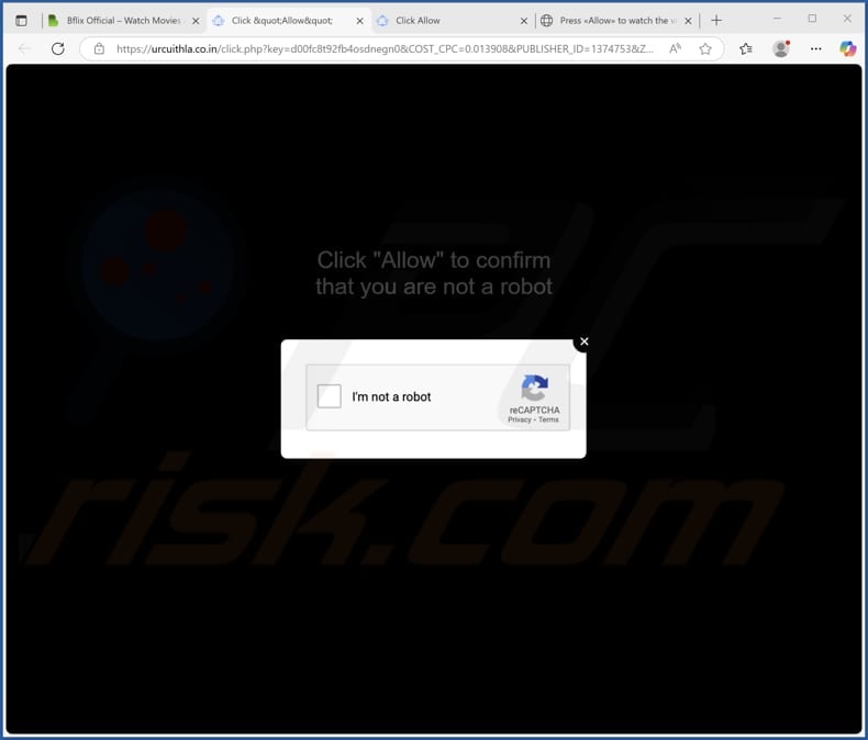 urcuithla.co[.]in ads